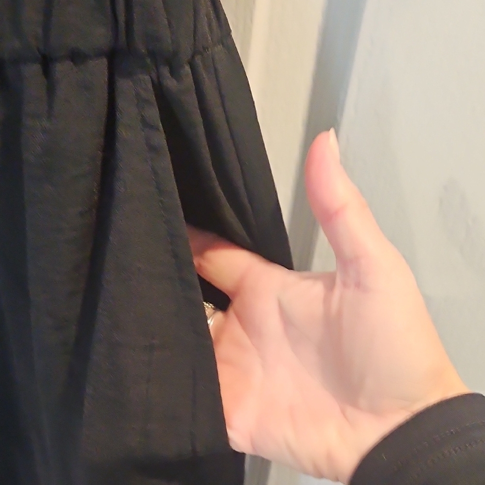 HALARA Black Ruffle Jumpsuit - Picture 10 of 16